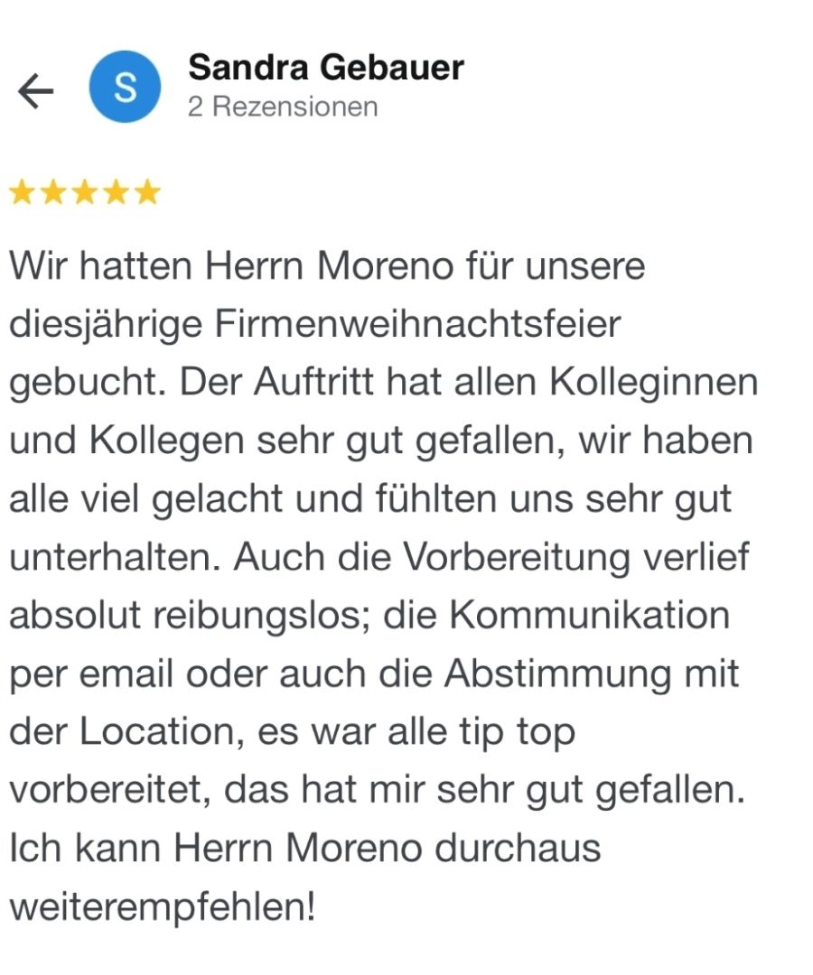comedy komiker comedian rezension bewertung 6